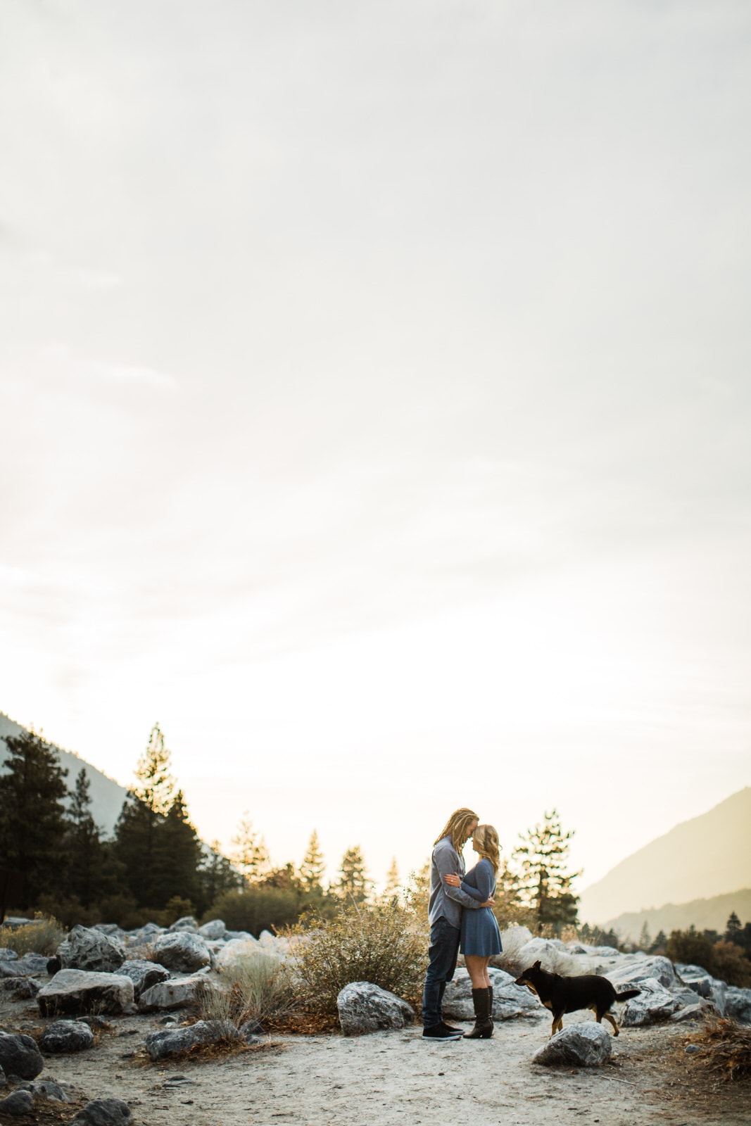 Engagement-photos-in-forest-falls
