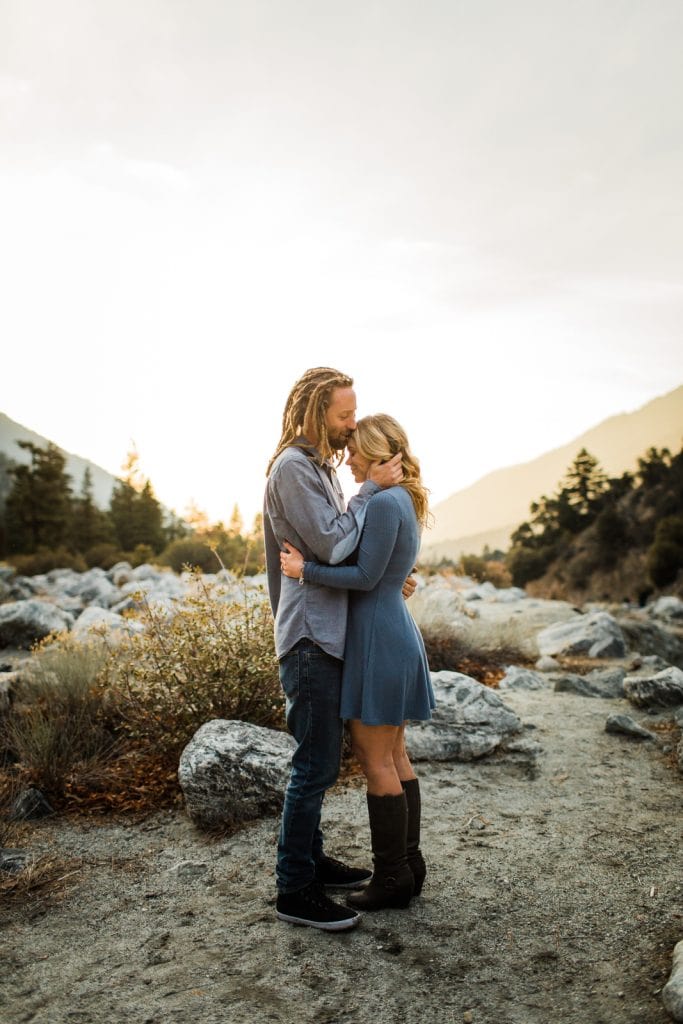 Forest-falls-engagement