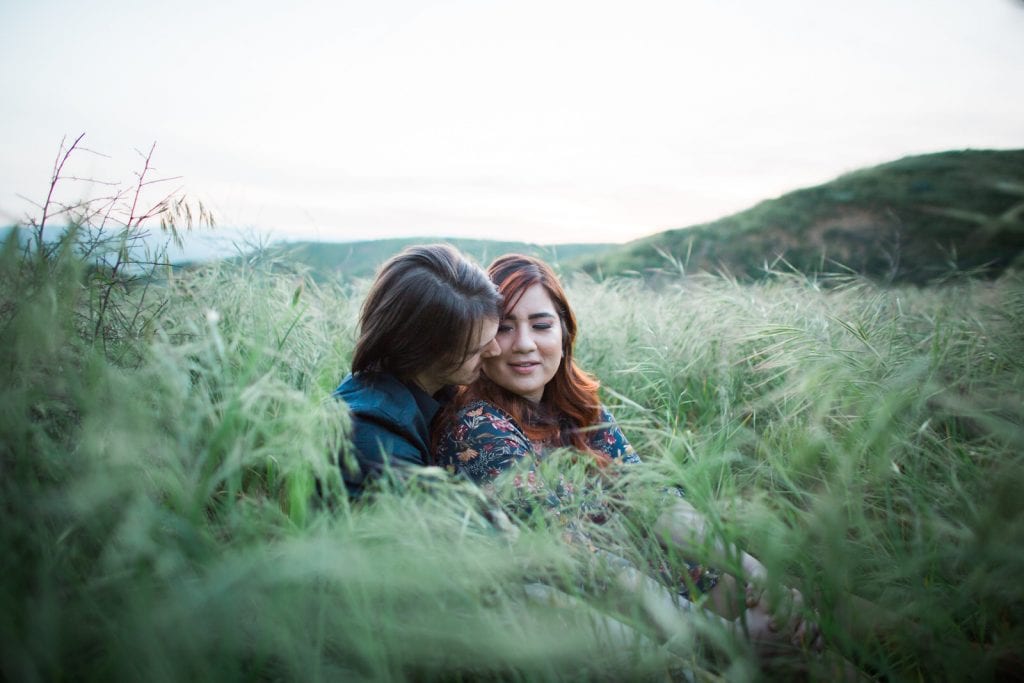 Spring engagement in redlands