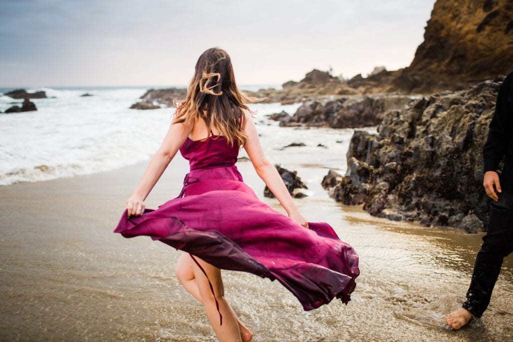 Wild Irish Rose Photography Laguna Beach Engagement Top of the World Park California Wedding Photographer
