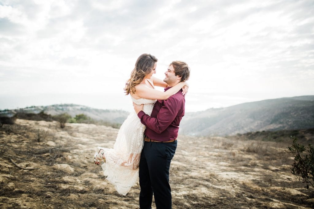 Wild Irish Rose Photography Laguna Beach Engagement Top of the World Park California Wedding Photographer