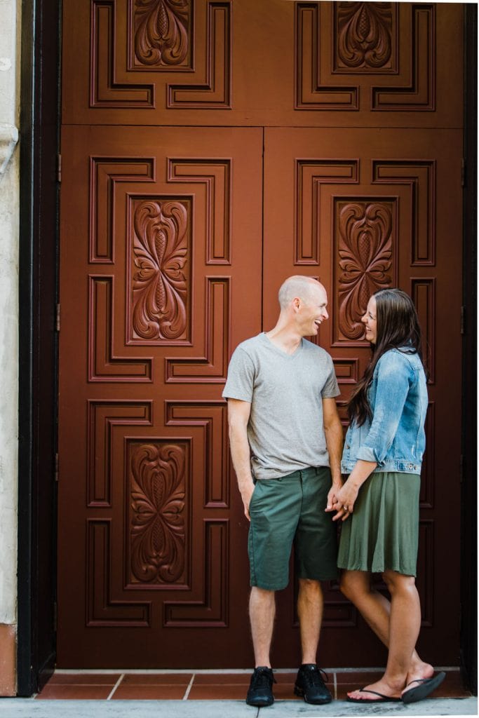 Downtown Riverside engagement session Southern California wedding photographer