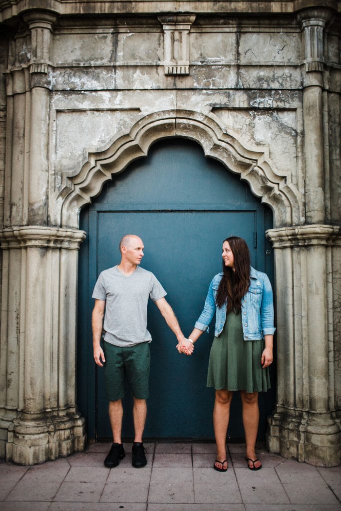 Downtown Riverside engagement session Southern California wedding photographer
