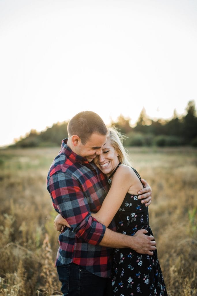 Summer engagement big bear