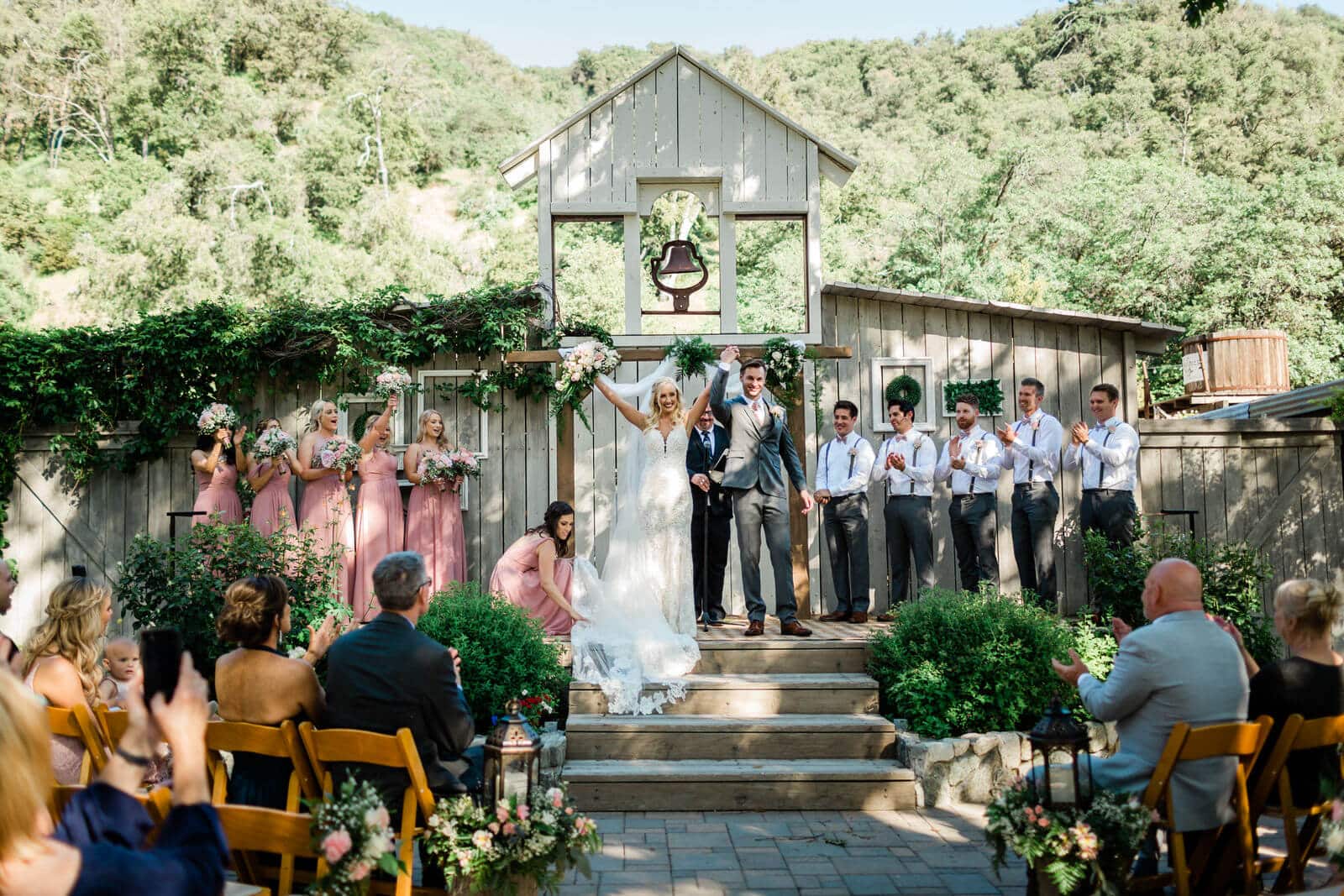 The Homestead Wedding Oak Glen Lake Arrowhead California Boho Indie Mountain