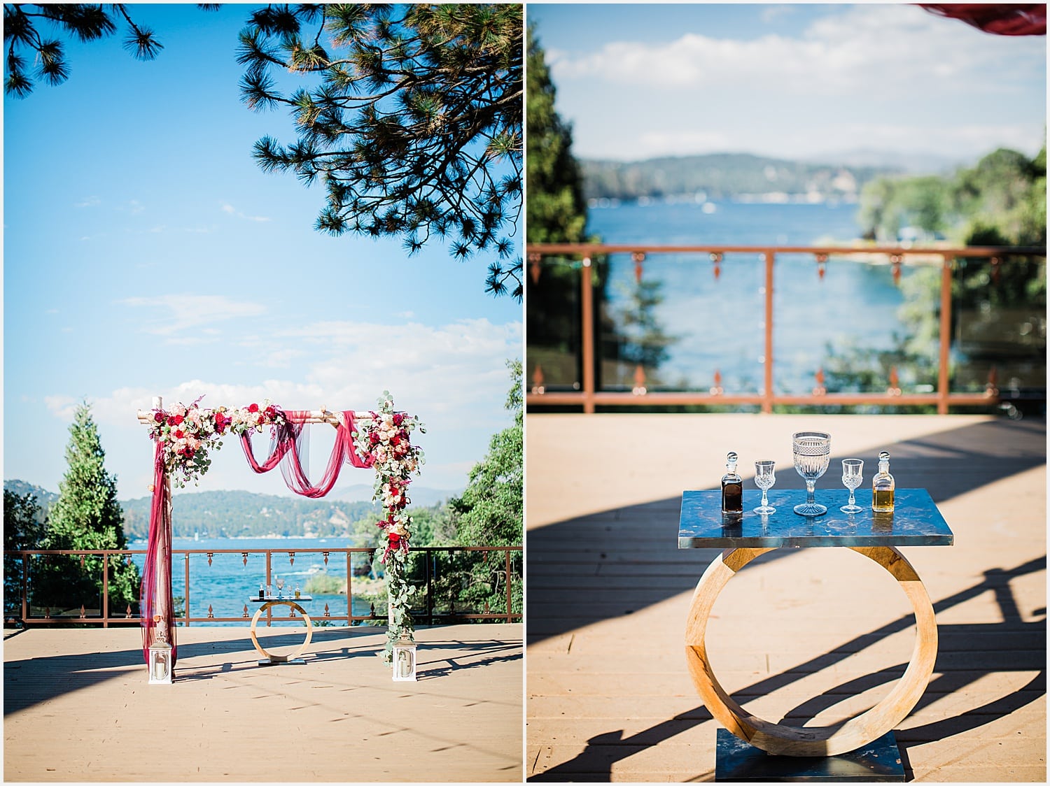 Lake Arrowhead Resort wedding mountain Lake Gregory Big Bear Crestline