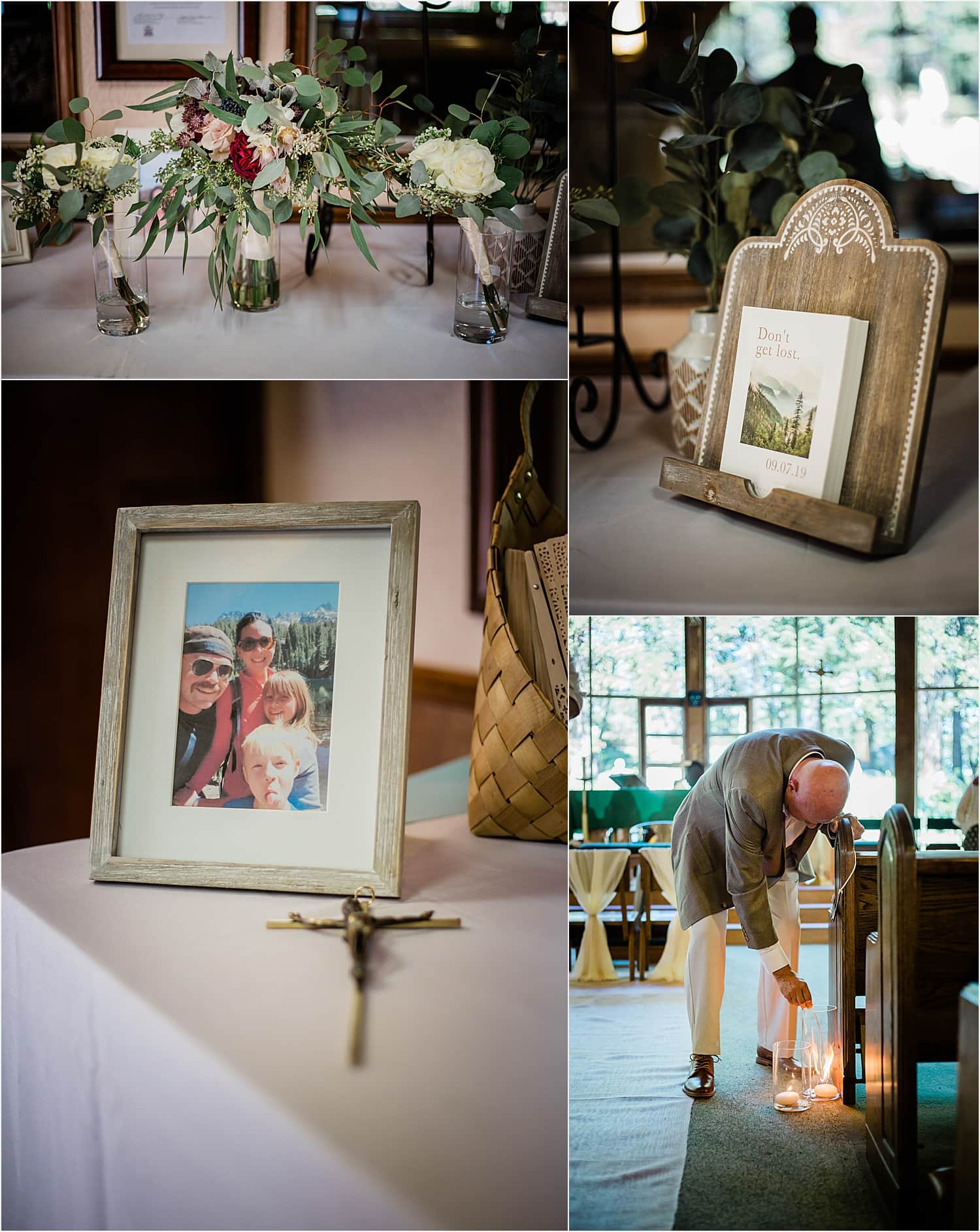 Lake arrowhead church wedding