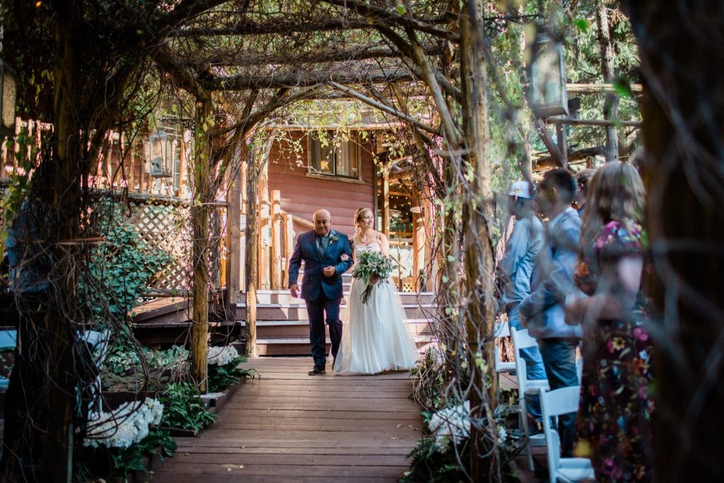 Fall Wedding at Pine Rose Cabins