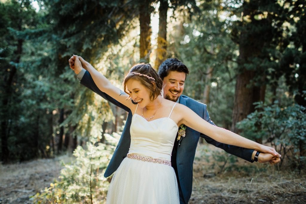 Fall Wedding at Pine Rose Cabins