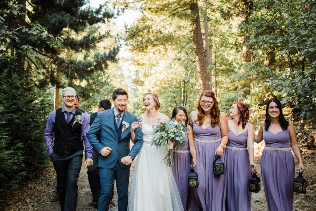 Fall Wedding at Pine Rose Cabins