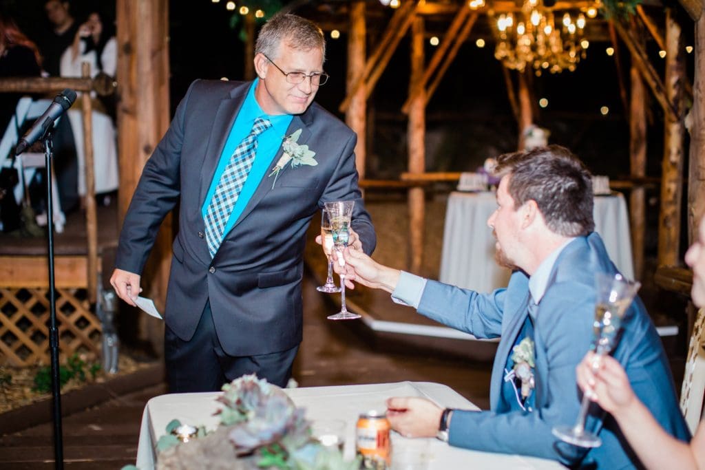 Fall Wedding at Pine Rose Cabins