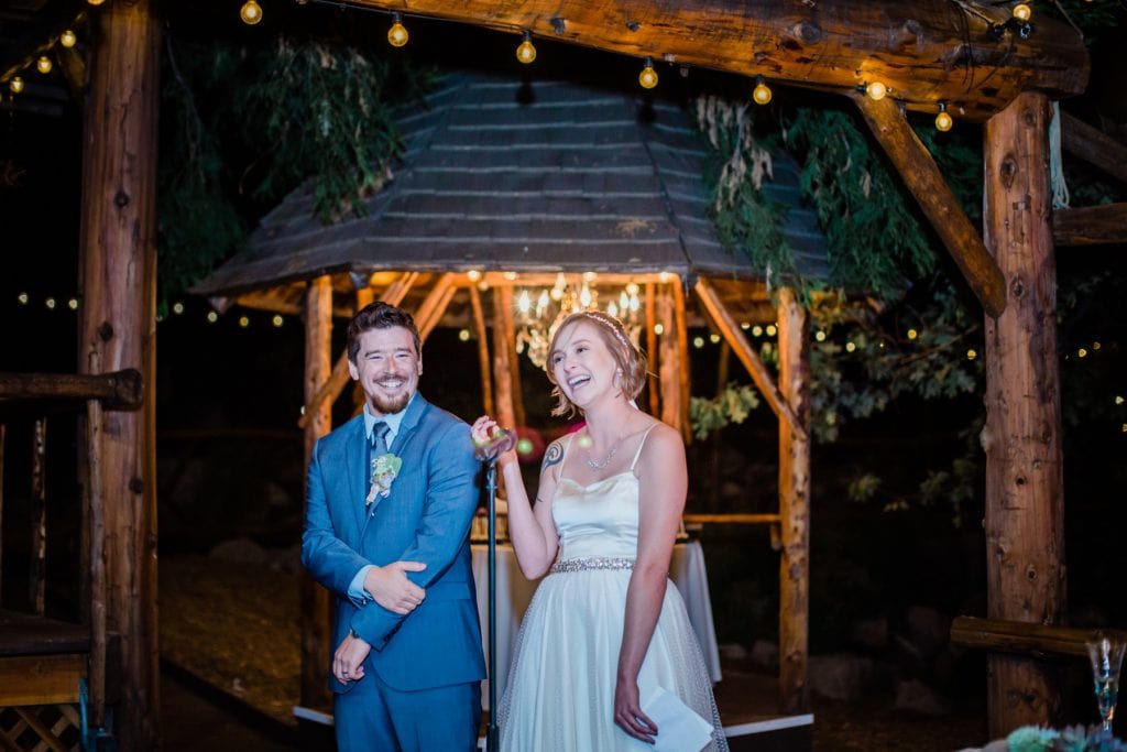 Fall Wedding at Pine Rose Cabins