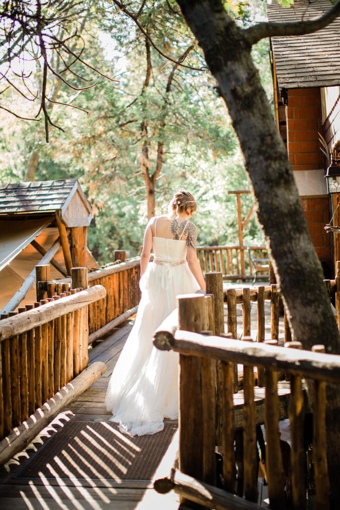 Fall Wedding at Pine Rose Cabins