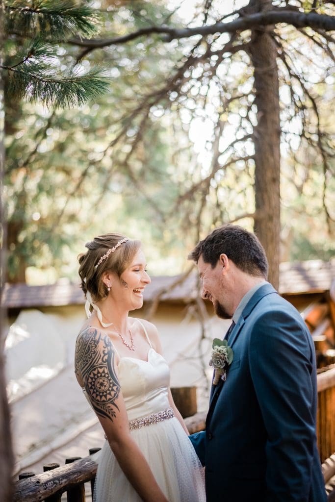 Fall Wedding at Pine Rose Cabins