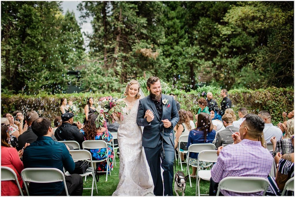 Black Bear Inn Forest Mountain Wedding Arnold Tattooed Bride