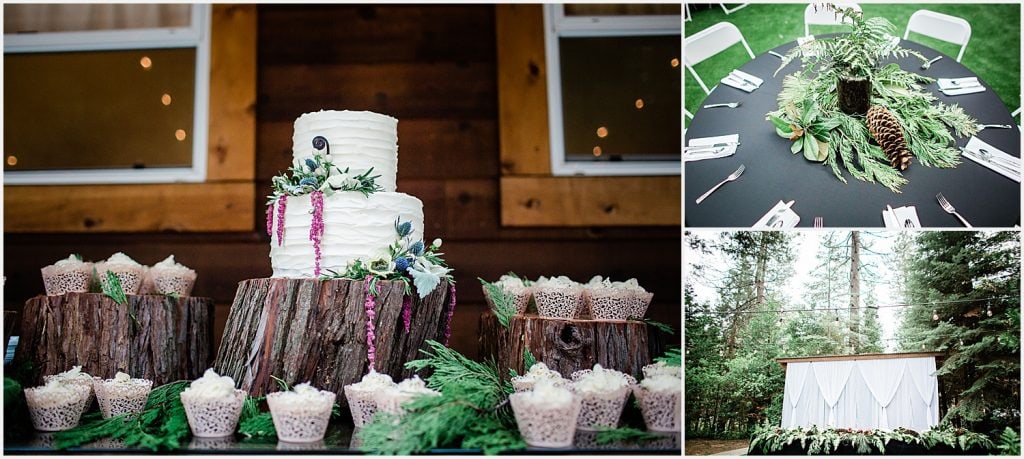 Black Bear Inn Forest Mountain Wedding Arnold Tattooed Bride