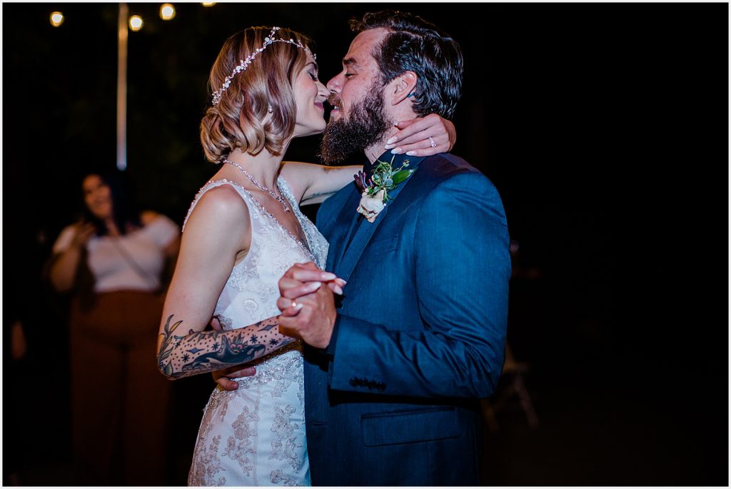 Black Bear Inn Forest Mountain Wedding Arnold Tattooed Bride