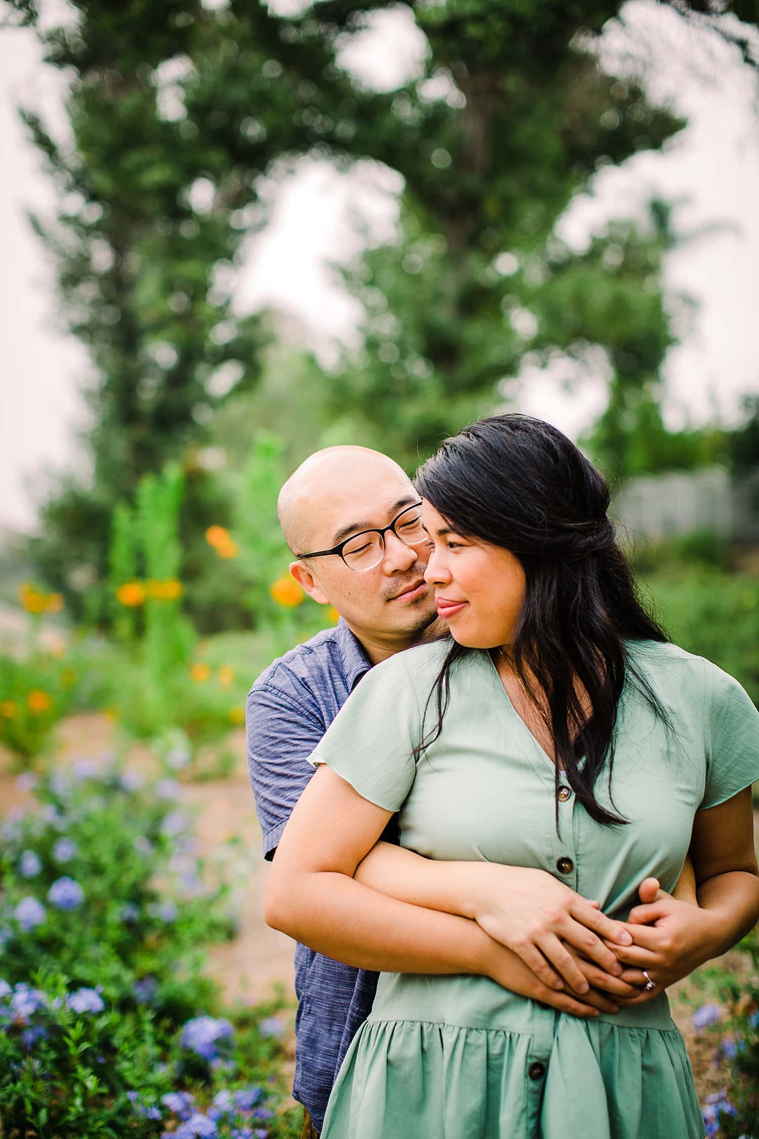 Chino-Hills-Engagement-Orange-County-Grand-Avenue-Park-Terrace-Park-Foggy-Engagement