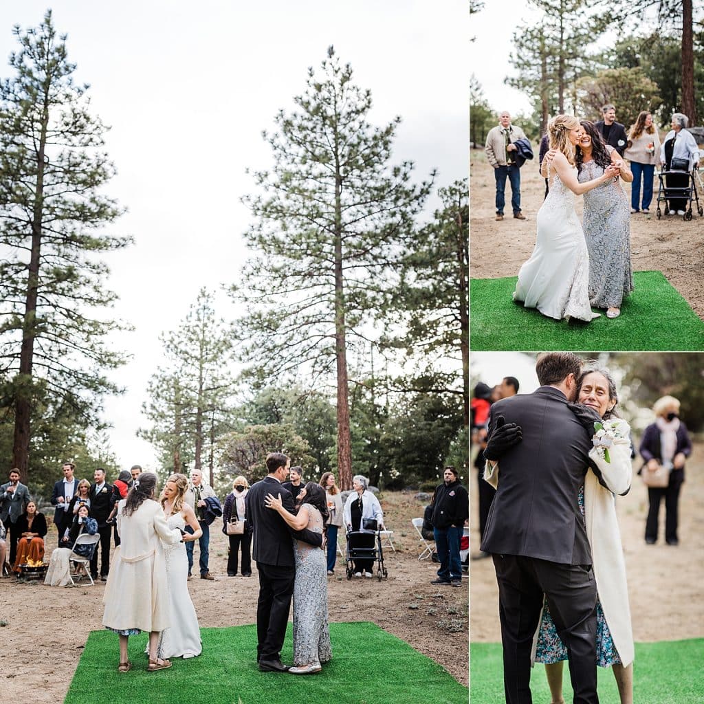 First dance Idyllwild wedding