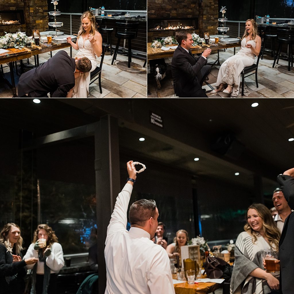 Idyllwild brewpub wedding reception