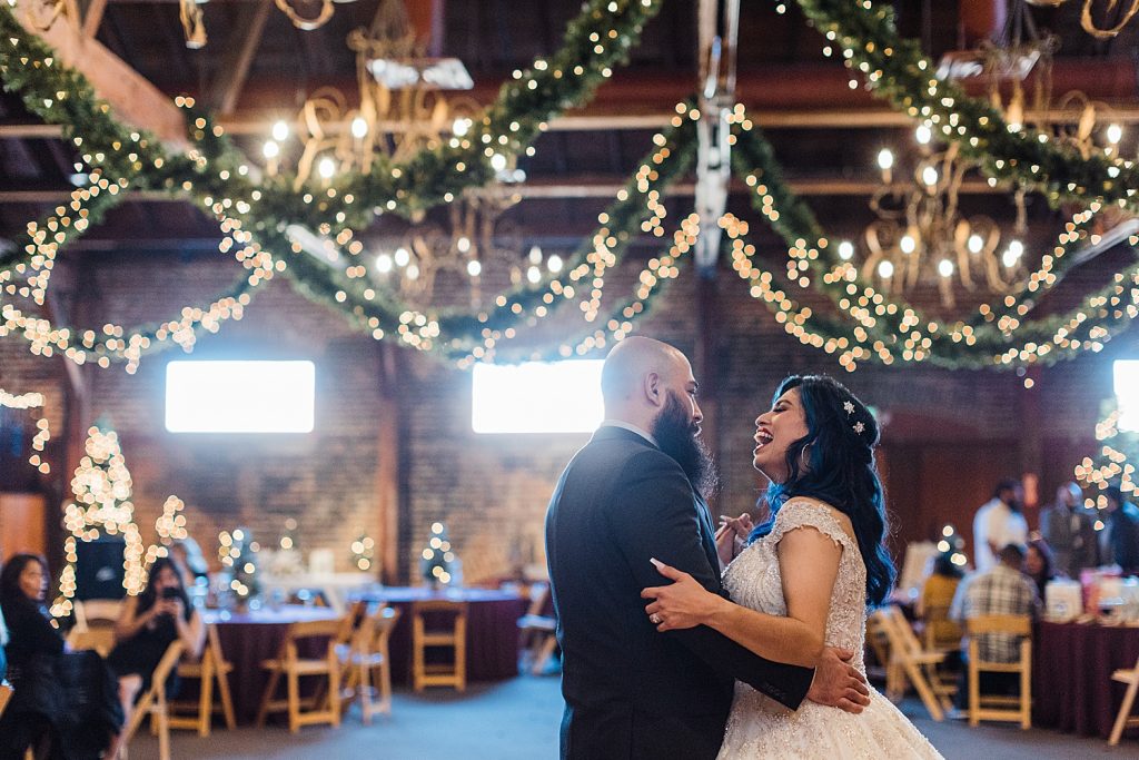 Last dance mitten building wedding