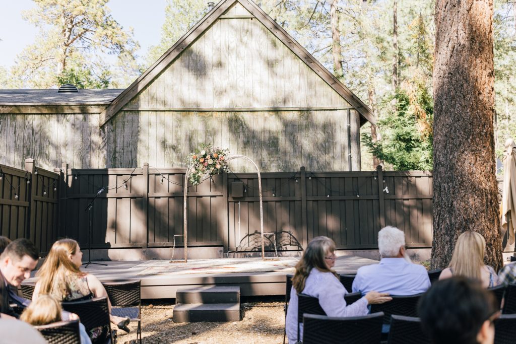 Ceremony setup