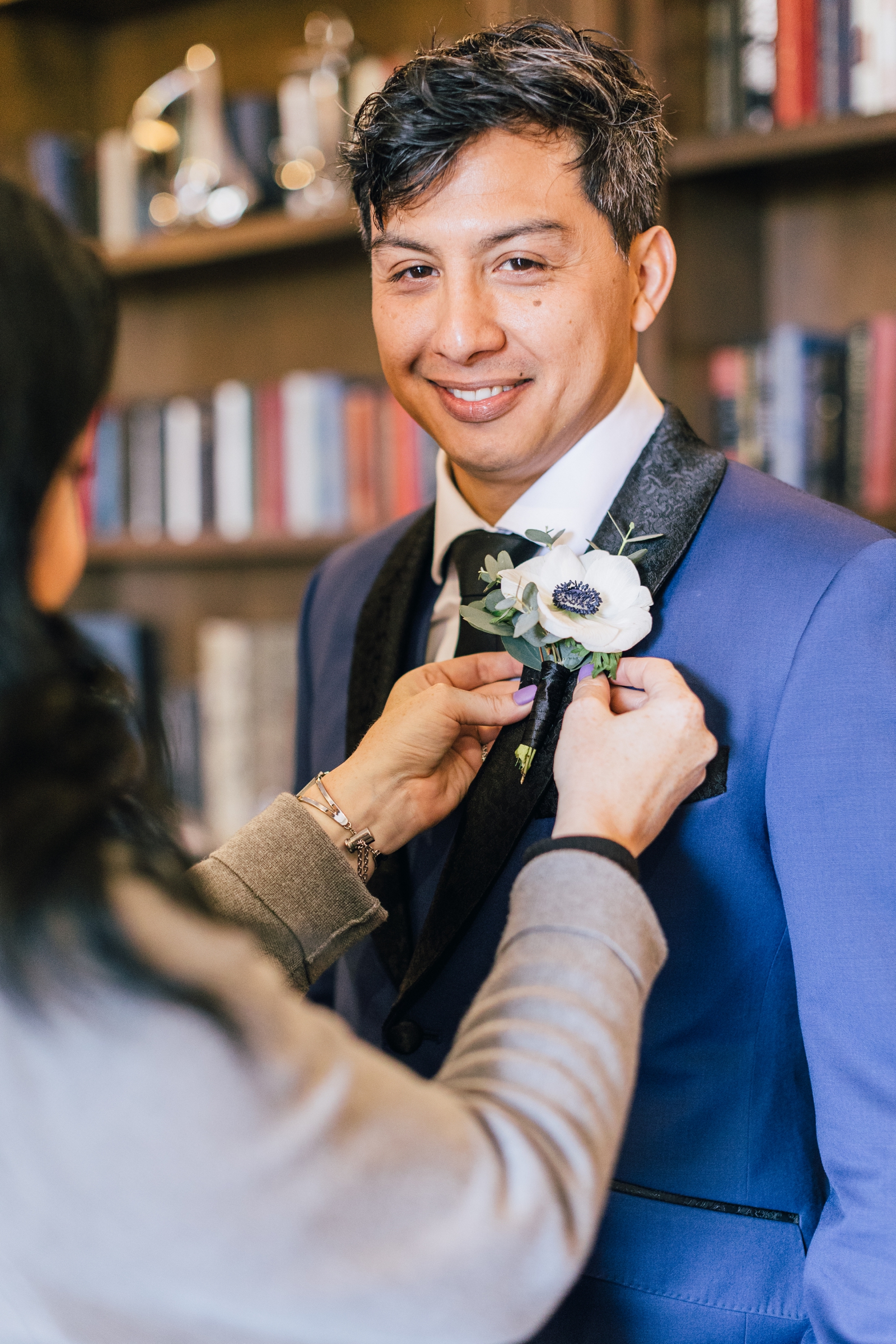 Groom at villa de amore Temecula