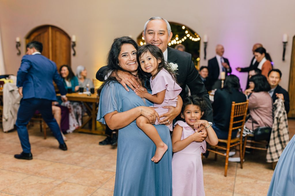 wedding reception dancing at villa de amore