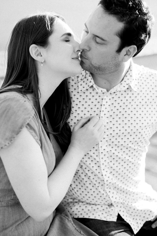 San Clemente Pier Winter Engagement 