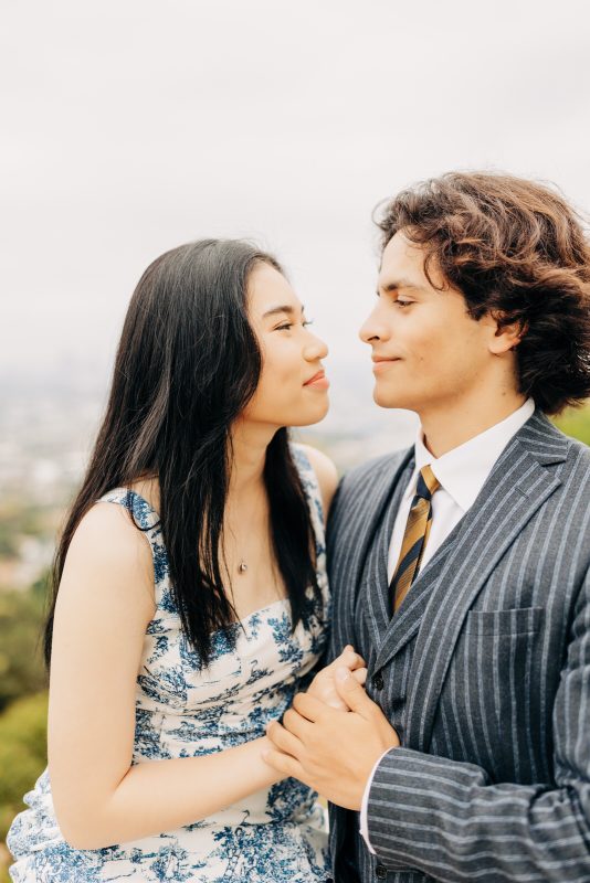 Griffith Observatory Sunrise Engagement