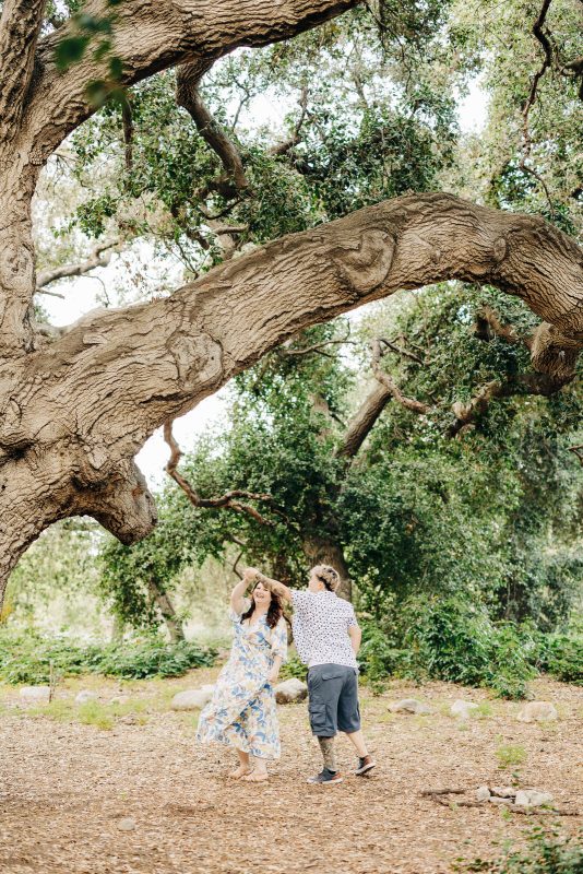 claremont botanical spring engagement