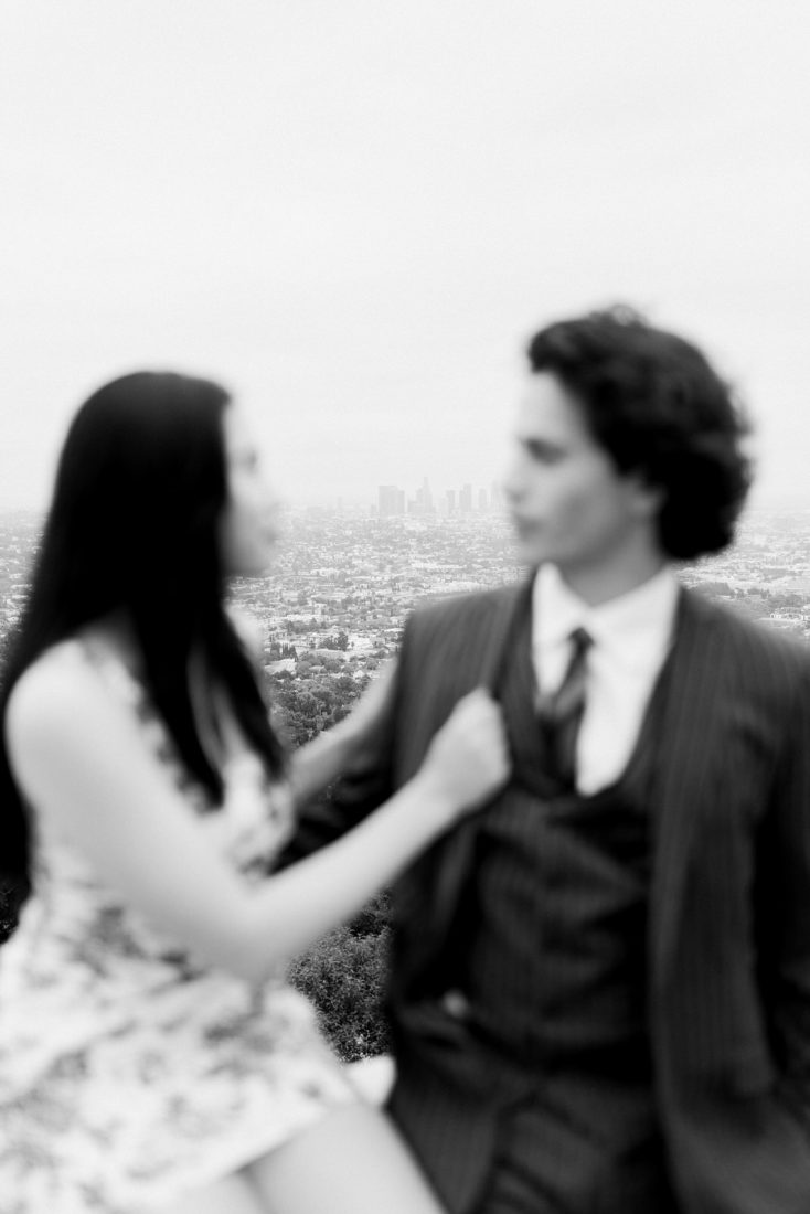 Griffith Observatory Sunrise Engagement