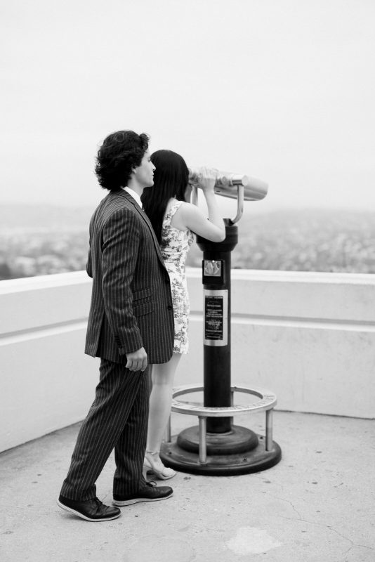 Griffith Observatory Sunrise Engagement