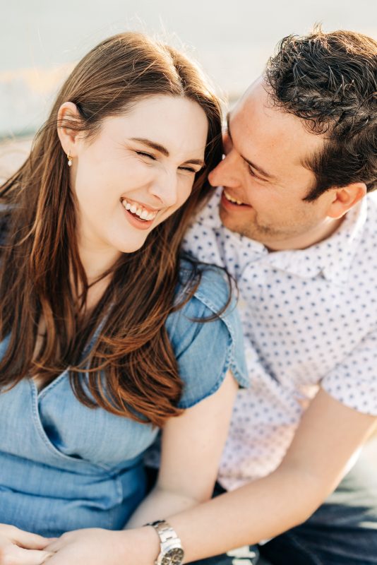 San Clemente Pier Winter Engagement 