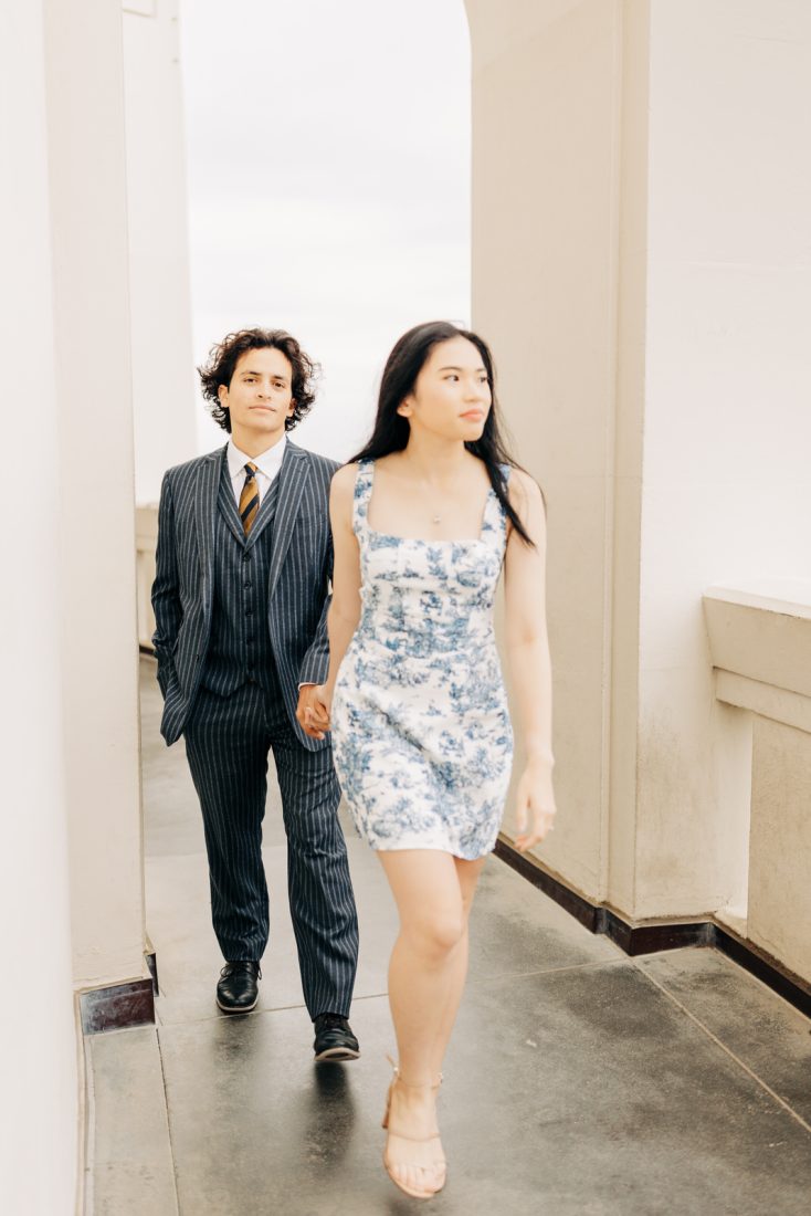 Griffith Observatory Sunrise Engagement 