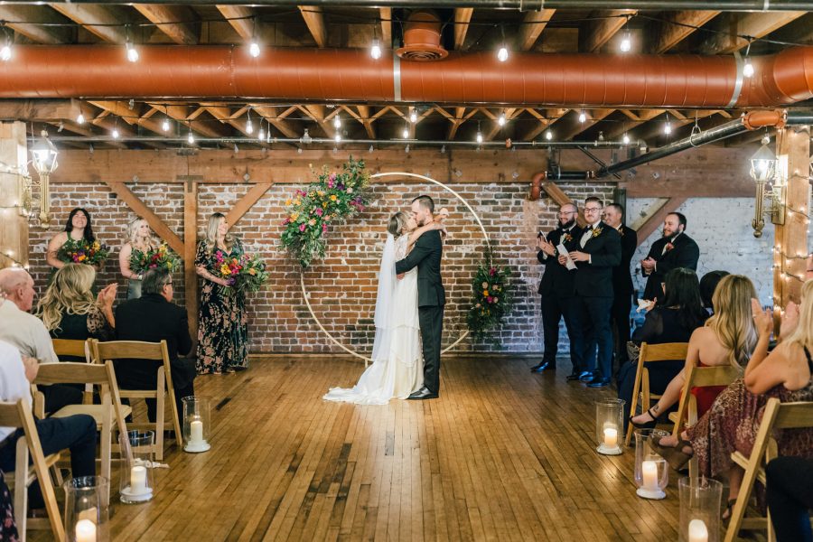 Redlands Fall Wedding at the Mitten Building