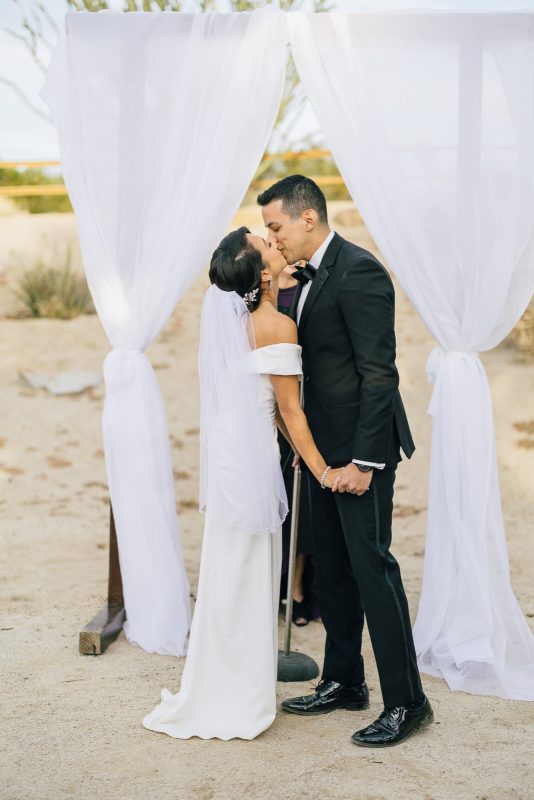 Intimate Joshua Tree Wedding