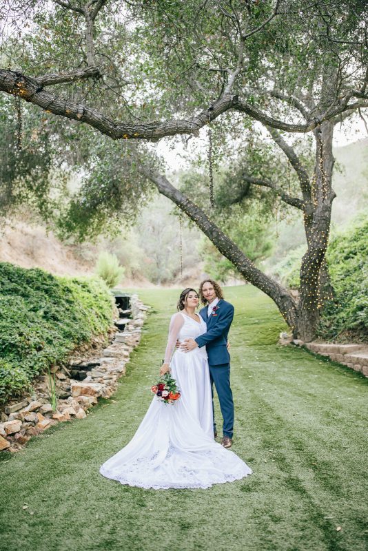 los willows summer wedding