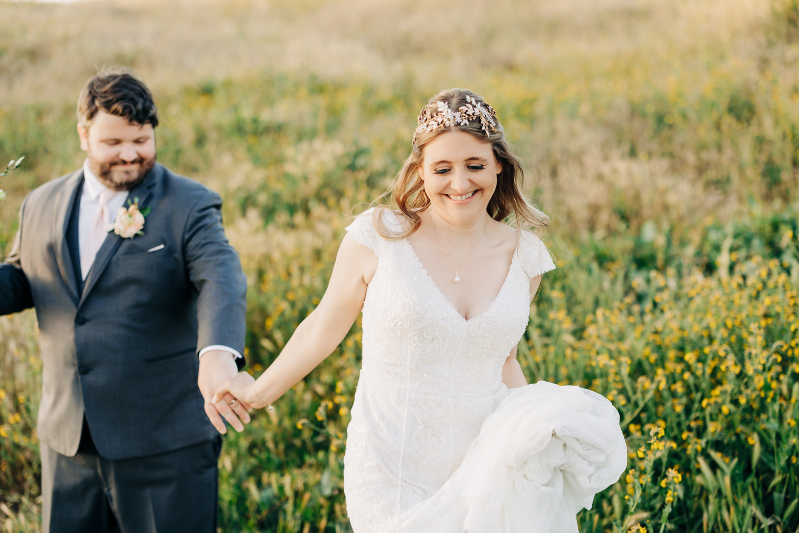 Avensole winery spring wedding