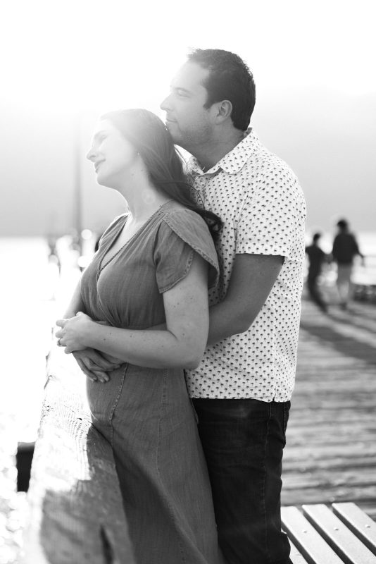 San Clemente Pier Winter Engagement 