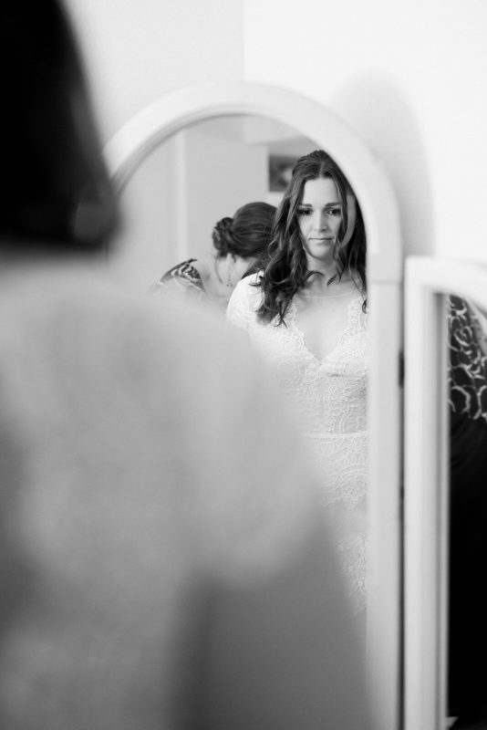 bride getting ready