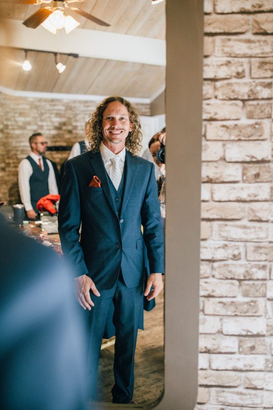 groom getting ready