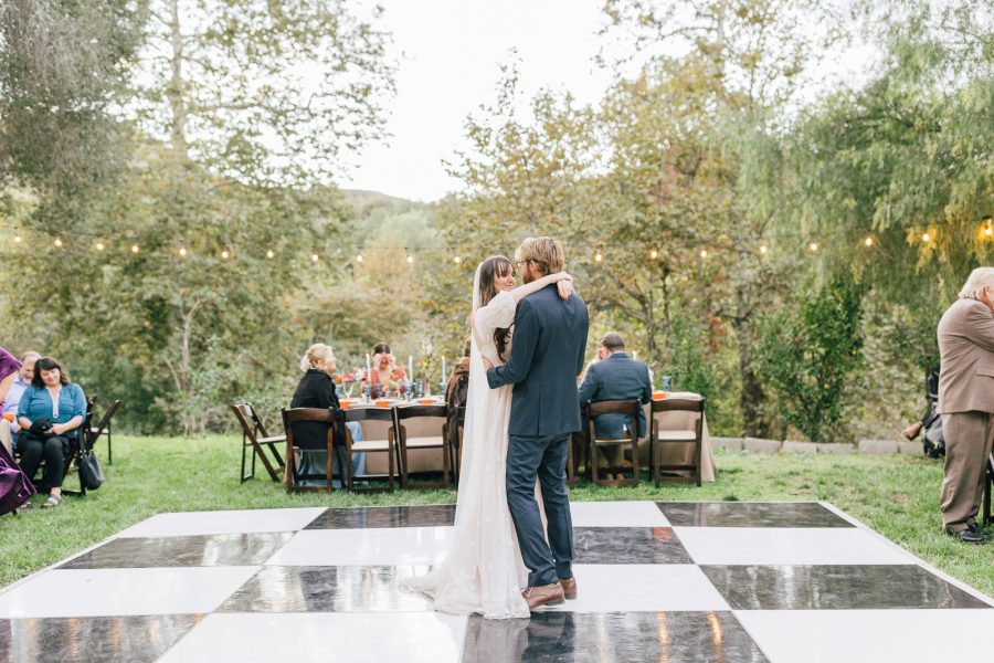 first dance at ranch wedding in temecula