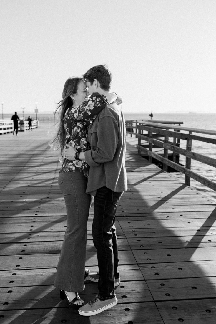 Seal Beach Pier Engagement