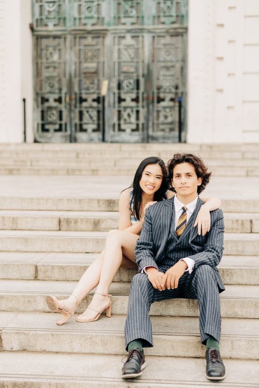 Griffith Observatory Sunrise Engagement 