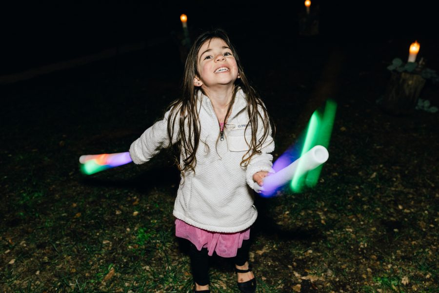 kids dancing at wedding
