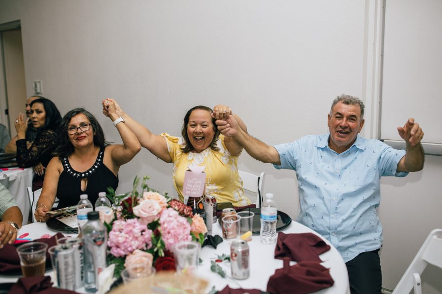 wedding reception dancing