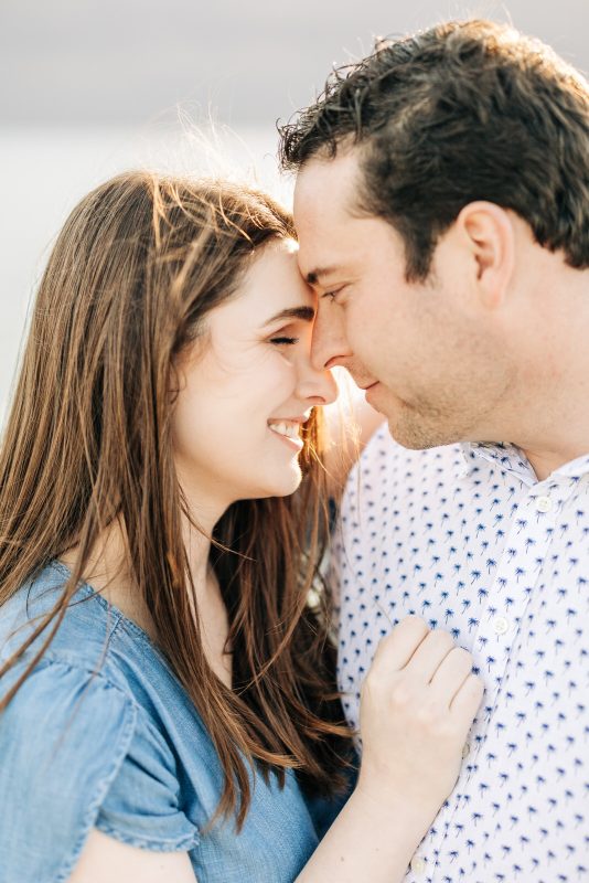 San Clemente Pier Winter Engagement 