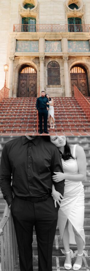 Sunrise Engagement Downtown Riverside