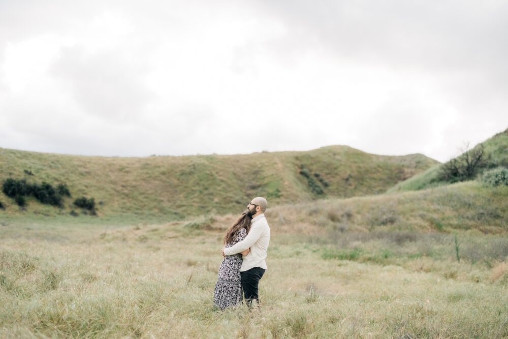 Winter yucaipa engagement